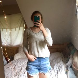 American Rag Womens XS Cropped Knit Sweater